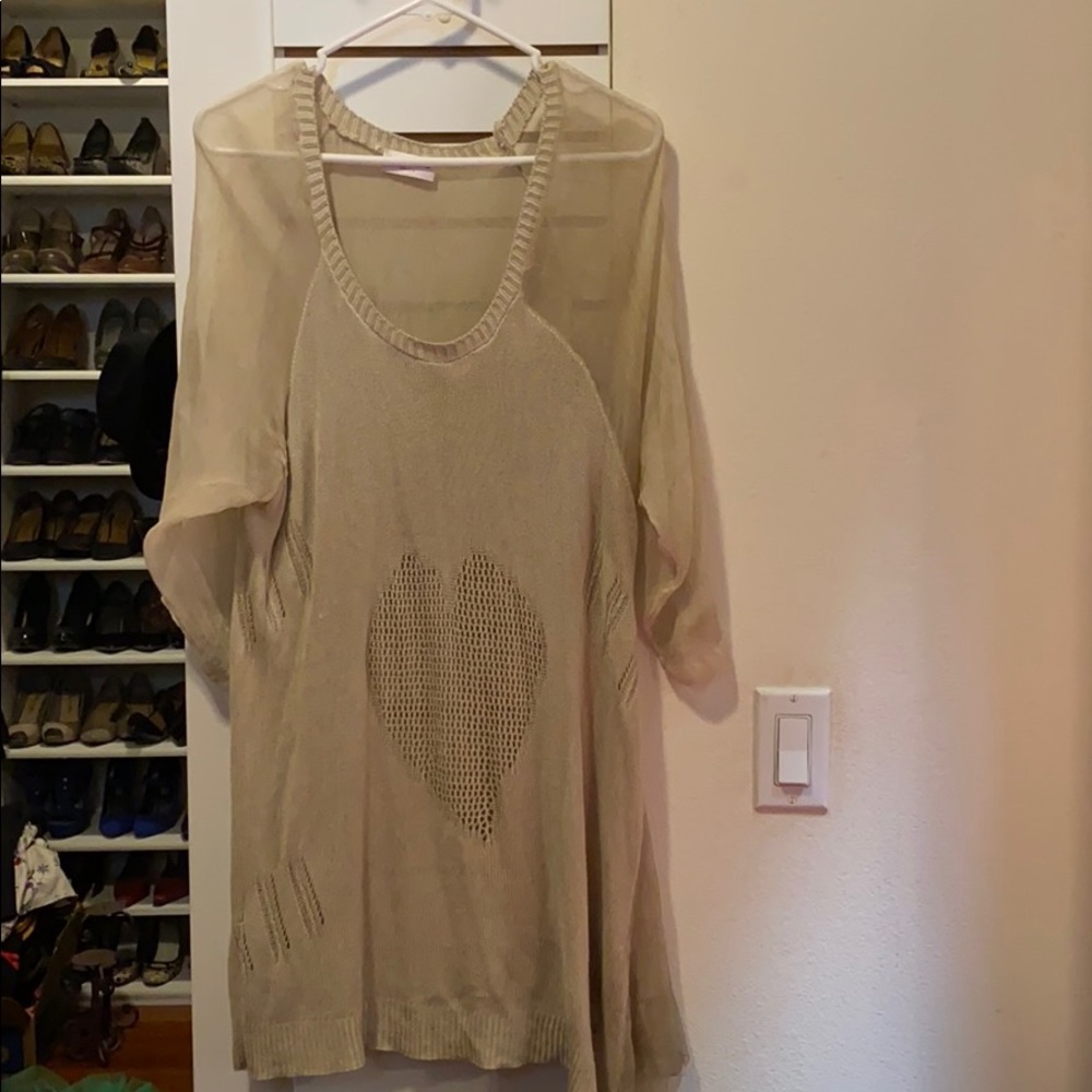 Women’s sheer tunic